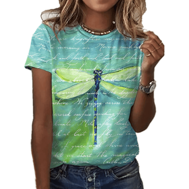 MUSIC T SHIRT Sexy Fashion Ladies T-shirt 2021 New Summer Loose Women&#39;s Floral Print XL Top 3D Printed Abstract Pattern Lovely - Encouraging The Truth Organization