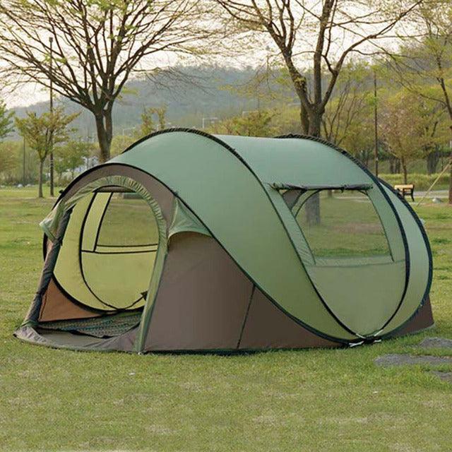 New Arrival 3-4 Person Use Ultralarge Pop Up Automatic Quick Open Beach Tent Large Gazebo Camping Tent - Encouraging The Truth Organization