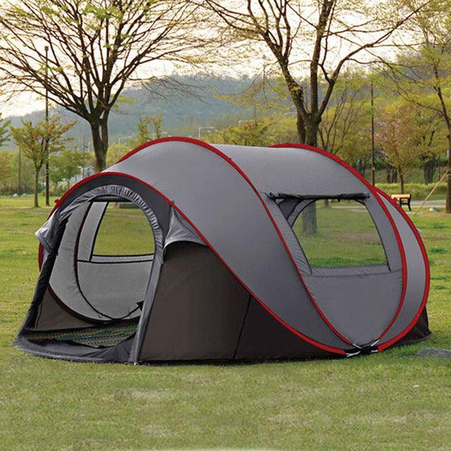 New Arrival 3-4 Person Use Ultralarge Pop Up Automatic Quick Open Beach Tent Large Gazebo Camping Tent - Encouraging The Truth Organization