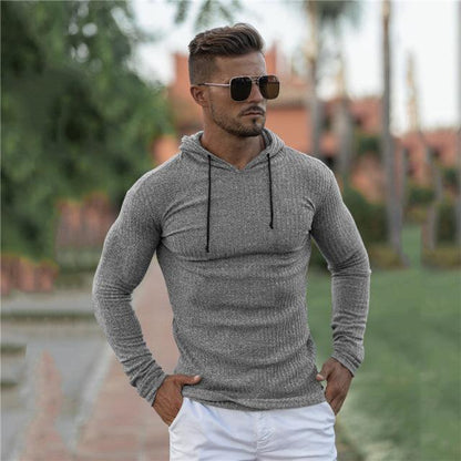 New Fashion Winter Hooded Sweater Men Warm Turtleneck Mens Sweaters Slim Fit Pullover Men Classic Sweter Men Knitwear Pull Homme - Encouraging The Truth Organization