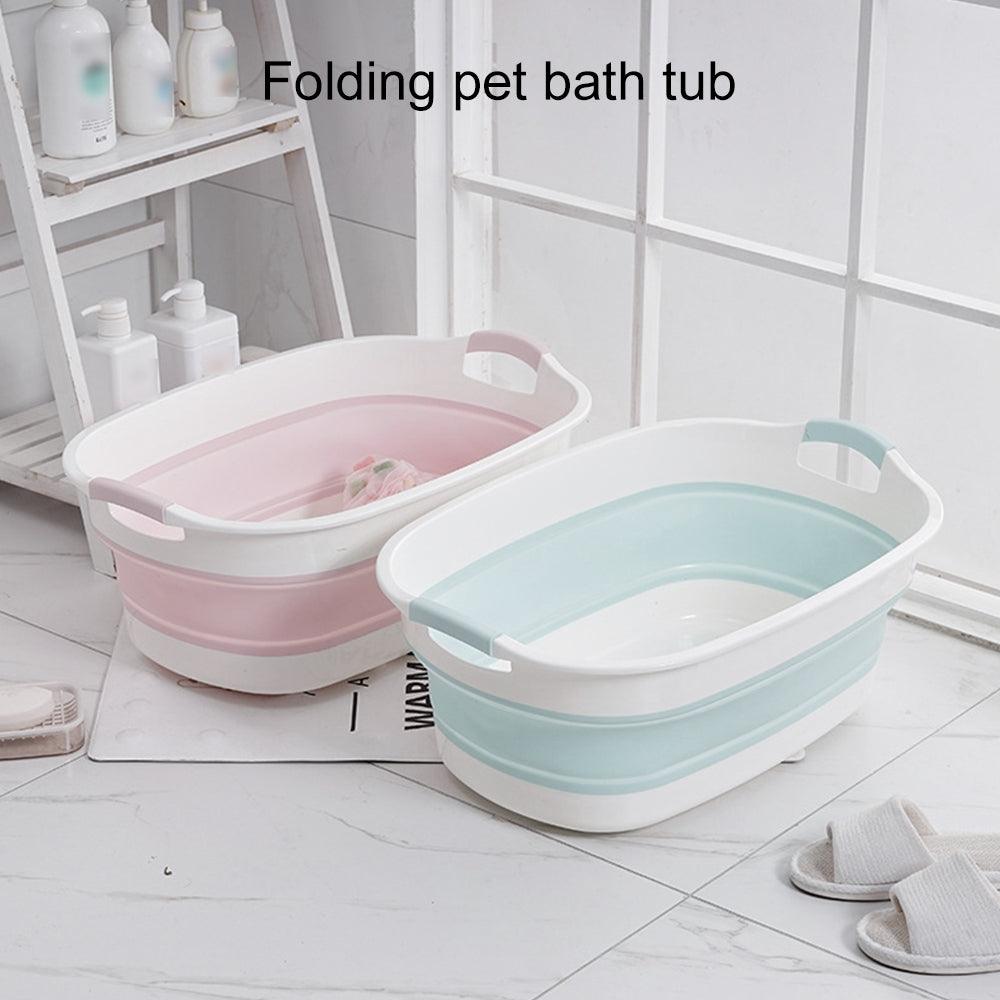 Newborn Baby Bath Tub Portable Folding Shower Bathtub Pet Bathtubs Retractable Basin Storage Basket Home Outdoor Camping Tools - Encouraging The Truth Organization