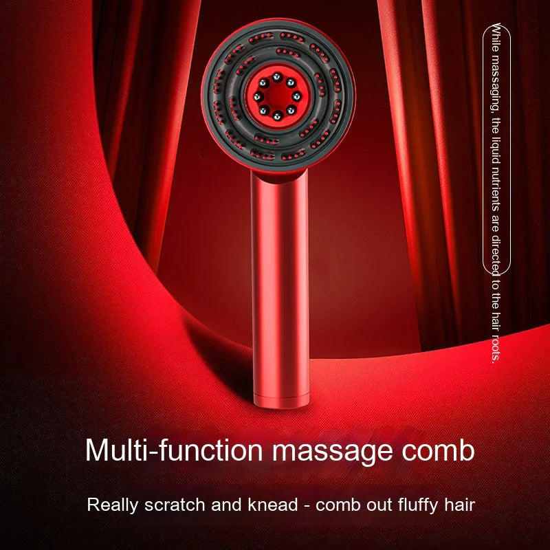 Comb Scalp Massager - Soft Bristle Head Massager for Relaxation & Hair Health