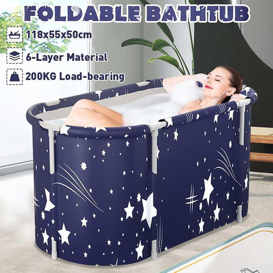 Portable Folding Bathtub for Adult Children Swimming Pool Large Plastic Bathtub Bath Bucket Insulation Bathing Bath Tub - Encouraging The Truth Organization