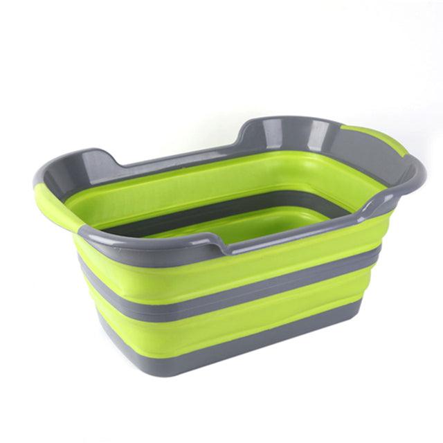 Silicone Foldable Baby Take a bath Bathtub Non-Slip Foot Bath Bucket Folding Portable Pet Dog Cat Bathtub Bathroom Laundry Baske - Encouraging The Truth Organization