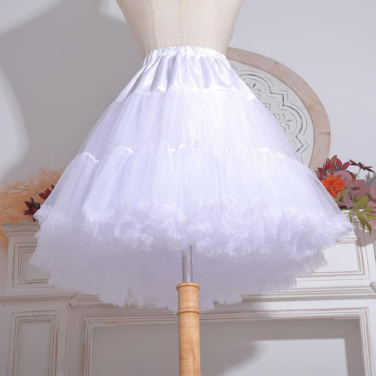 Skirt support Lolita cloud boneless soft mesh skirt support white petticoat puff skirt Skirt support Lolita cloud boneless soft - Encouraging The Truth Organization