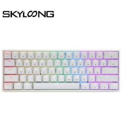 SKYLOONG GK61 Teclado 60% Mini Keyboard PC Gamer USB Wired Keycaps For Mechanical Keyboard Gaming Accessories Laptop Tablet SK61 - Encouraging The Truth Organization