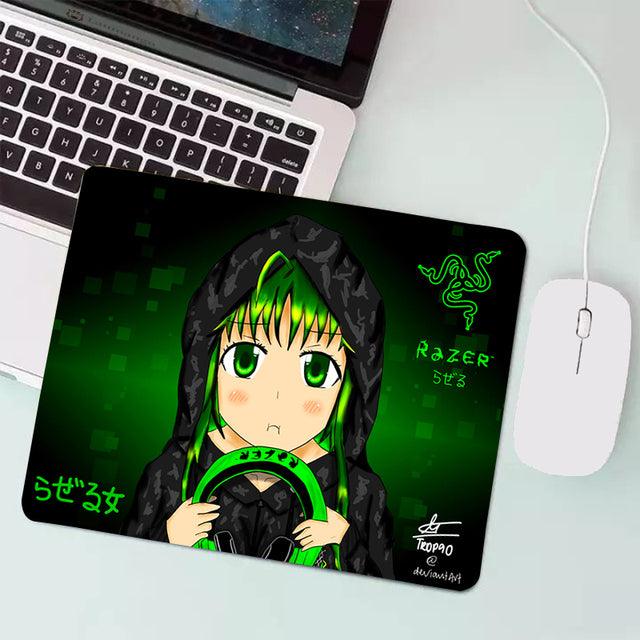 Small Razer Mouse Pad Gaming Accessories Speed Computer Keyboard PC Mousepad Gamer Rubber Carpet Anime Desk Mat Kawaii Mausepad - Encouraging The Truth Organization