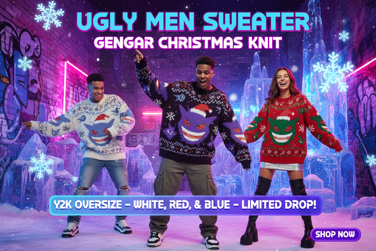 Ugly Men Sweater Promotional Banner